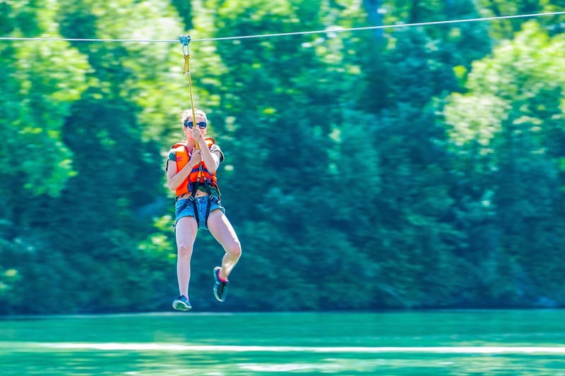 Zip-lining adventure